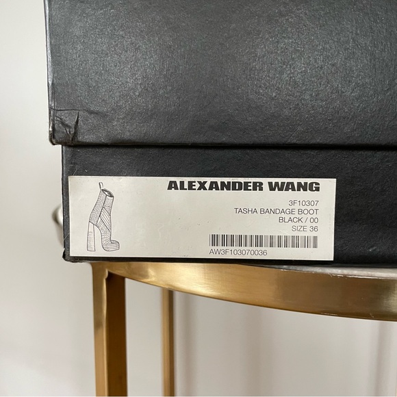 Alexander Wang Tasha Bandage Boot, Black, Size 36 - Picture 14 of 15